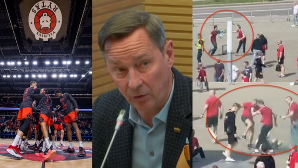 Po „Ryto“ fanų agresijos protrūkio - A. Zuoko žinutė: grasino nutraukti paramą „Rytui“